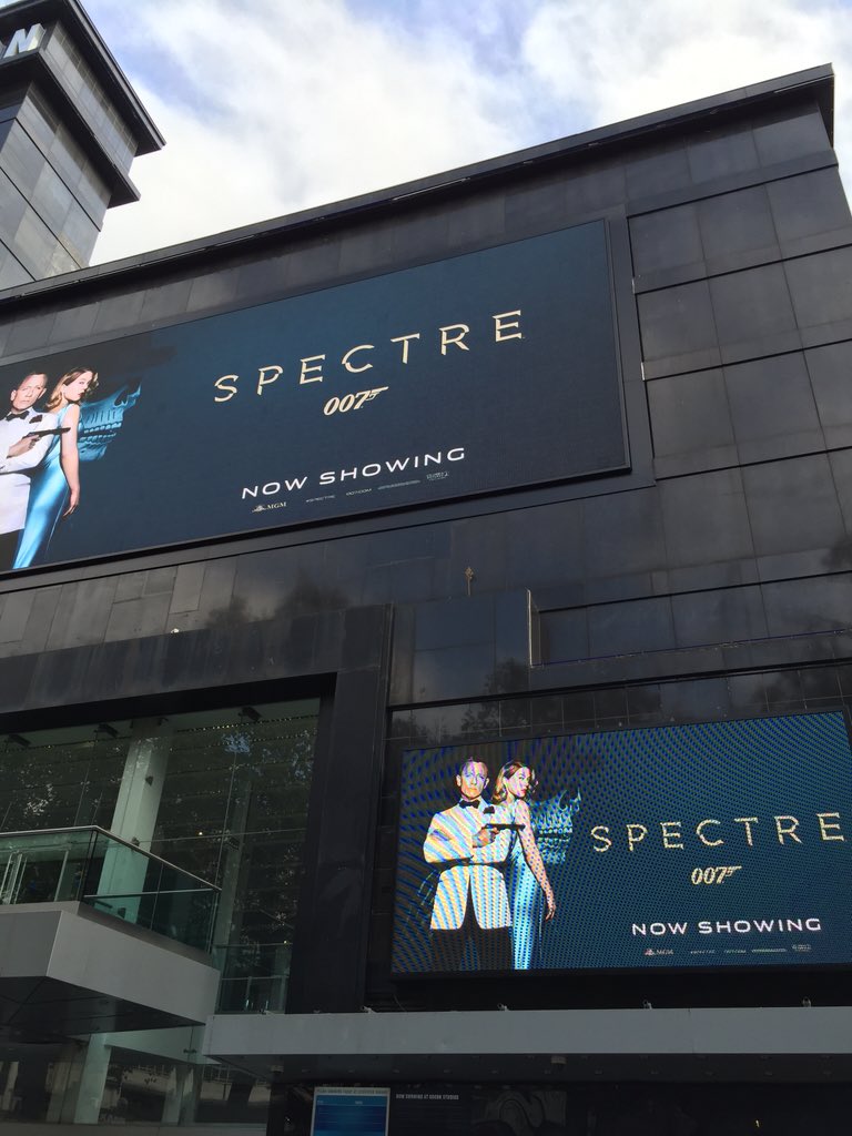 Jamesbond007news Com Spectre Now Showing At Odeon Leicester Square 007 スペクター レスタースクエアの映画館 T Co Qs5nyoxgpy