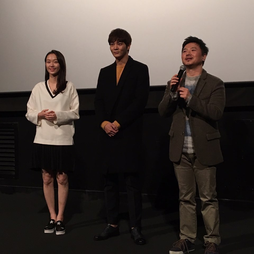 배우 주원과 유해진이 출연한 영화 '그놈이다'의 무대인사가 진행되었습니다. 많은 관심 부탁드립니다. 10월 28일 대개봉!Translate post
