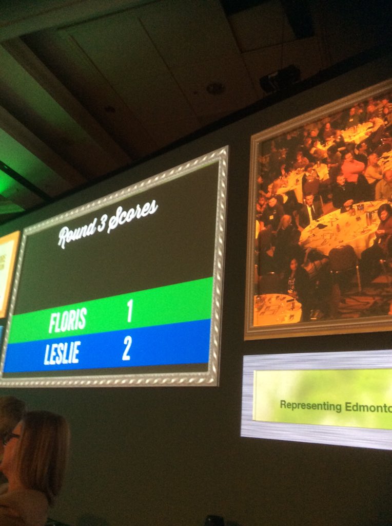 DonaldaPelton's tweet photo. Another great start to the #TAIC by @EdmontonTourism and @FlyEIA and @KLM! #weakestlink #albertastyle #gameshow https://t.co/GvbrKQIcyi