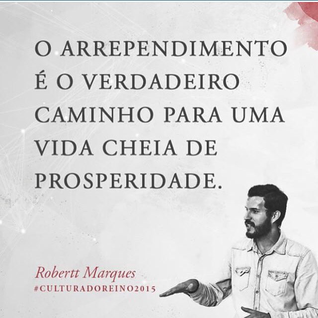 rebindofficial's tweet photo. "Arrependei-vos, pois é chegado o reino dos céus!" https://t.co/q0nQliqL29