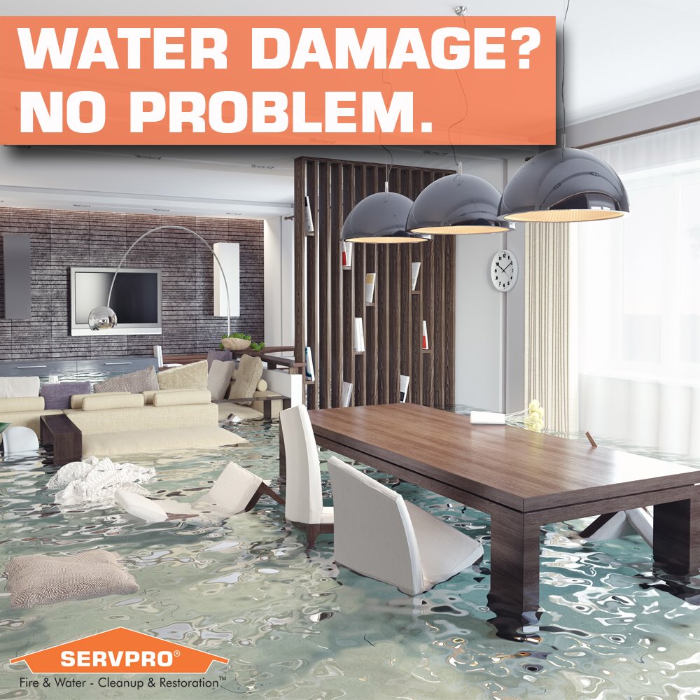 ServproAZ's tweet photo. Water Damage? No Problem. We can make it Like it Never Even Happened! #SERVPRO https://t.co/ssZ1j5VeJx