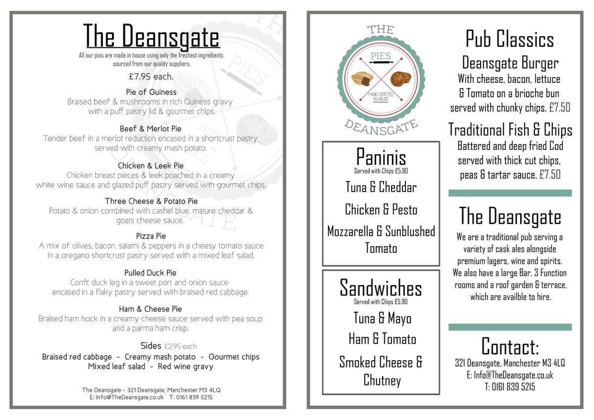 The Deansgate tweet media