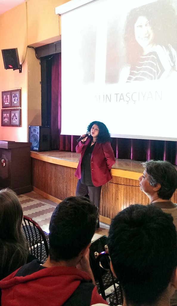 Alın Taşçıyan bizlerle Sinema üzerine bir söyleşi gerçekleştiriyor