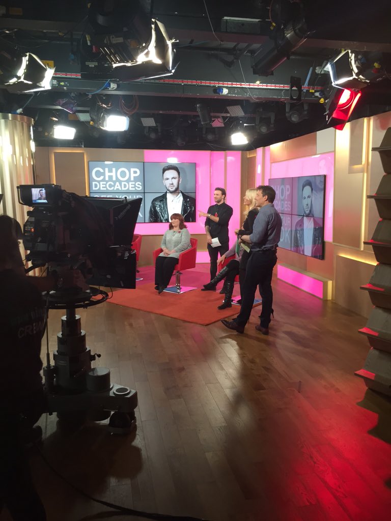 Thanks for having me <a href="/thismorningitv/">This Morning</a> I hope everyone enjoyed the make overs I did.  #thismorning #makeovers