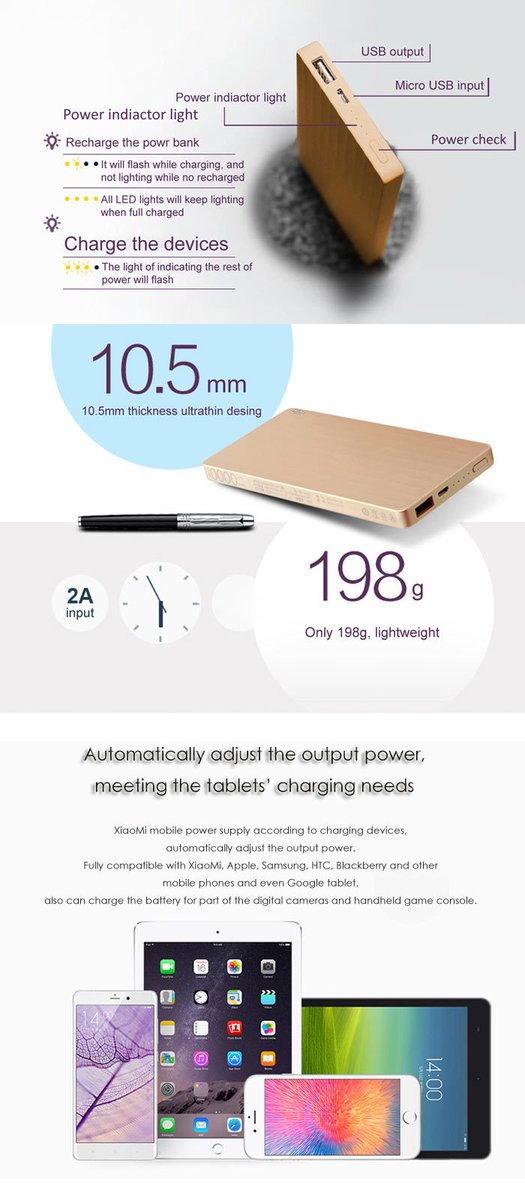 nipponlifes's tweet photo. Original Xiaomi ZMI 10000mAh Power Bank Fast Charging For iPhone 6S Plus 6S… https://t.co/RxWRMZOlfo https://t.co/LxbKUpnIio