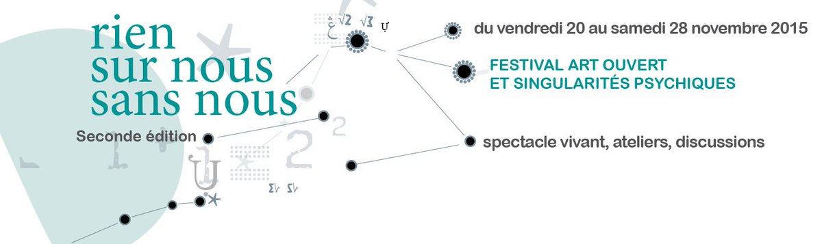Festival Art et Singularités psychiques, 20 au 28 novembre #turbulences #riensurnousansnous leventseleve.com/agenda/voir/17…