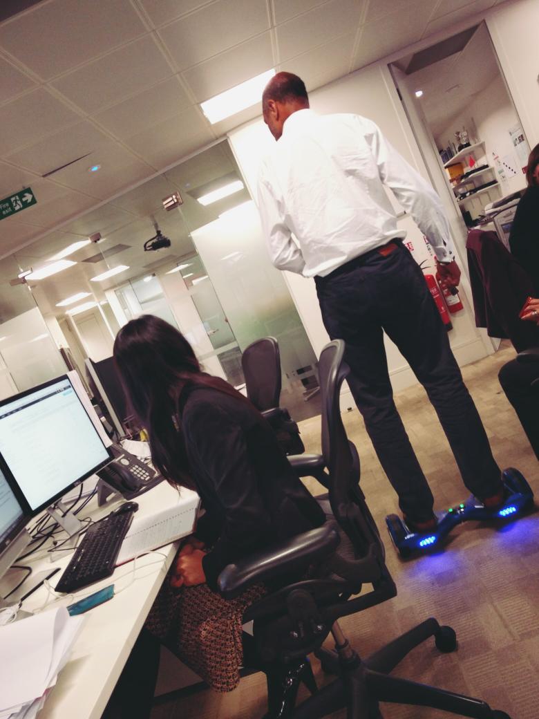 Alicespyglass's tweet photo. Is it a bird? Is it a plane?? No, it's @Dawid1 #RoboCEO @Redington https://t.co/zMe2R6XVQ5