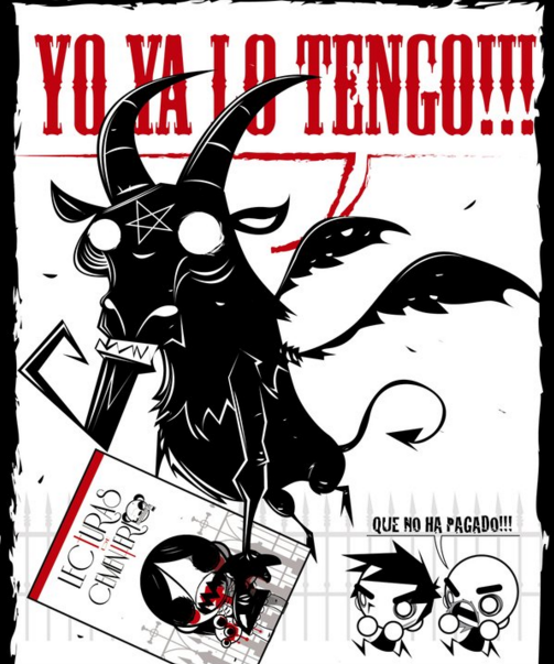 GigameshTienda's tweet photo. Lecturas de cementerio, un cómic lleno de imágenes góticas, poéticas, grotescas y mucho humor negro. https://t.co/ItbLcwy53s