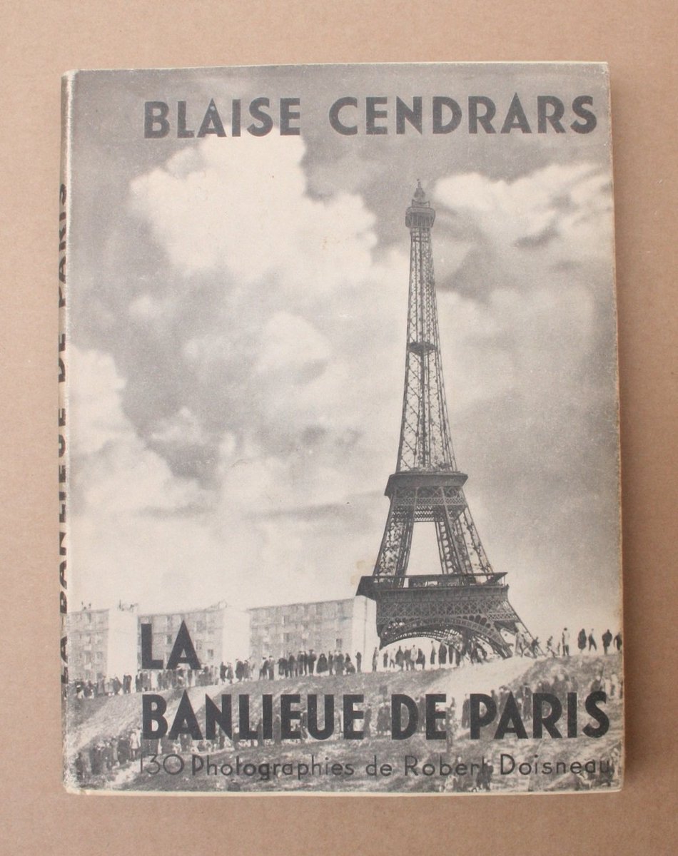 librairiephoto's tweet photo. Rarity on L'Ascenseur Végétal! "La banlieue de Paris" Cendrars / Doisneau 1st ed #ParrBadger https://t.co/29jqG4O62I https://t.co/34SYRXTVyk