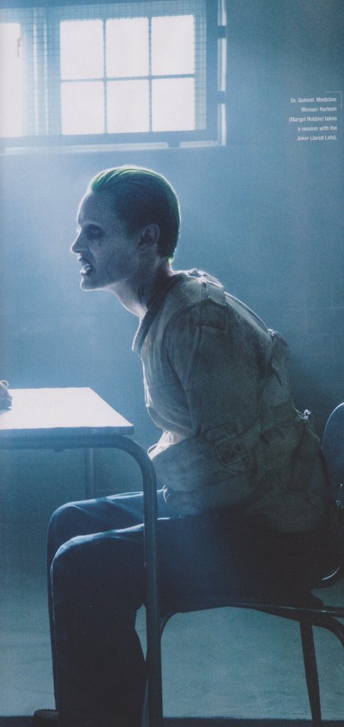 ProphetsofGeek's tweet image. New pics of The Joker and Harley Quinn from Empire Magazine.

#SuicideSquad #Geek
