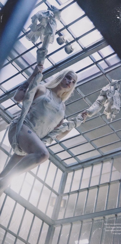 ProphetsofGeek's tweet image. New pics of The Joker and Harley Quinn from Empire Magazine.

#SuicideSquad #Geek