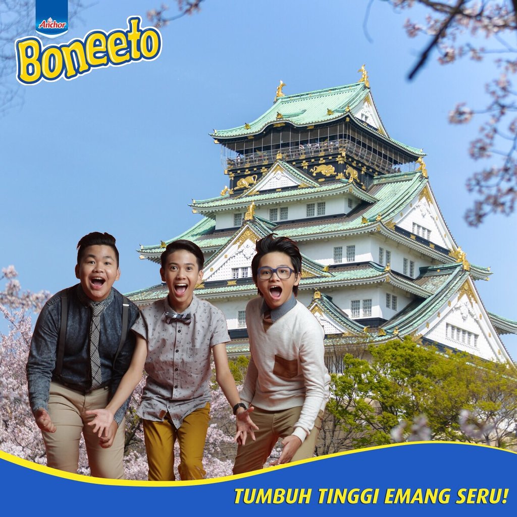 CJRisCJR's tweet photo. Udah gak sabar wefie bareng kita di dpn Osaka Castle?Ayo ikut #BoneetoTemuinKerenmu https://t.co/THYLKLnSbX sekarang https://t.co/SpxSGsWRbu