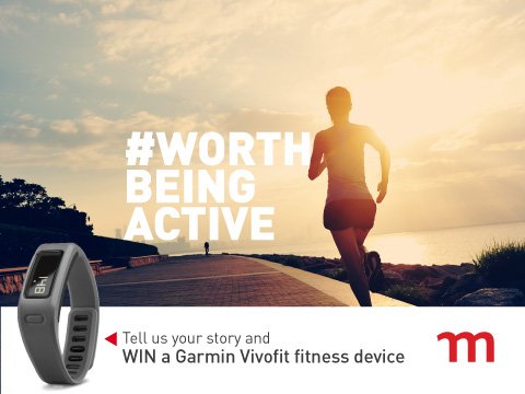 Momentum_za's tweet photo. Want to #win a Garmin Vivofit fitness device? Tell us your story #worthbeingactive. https://t.co/tlnFr3iZcH https://t.co/pMVsM6UH19