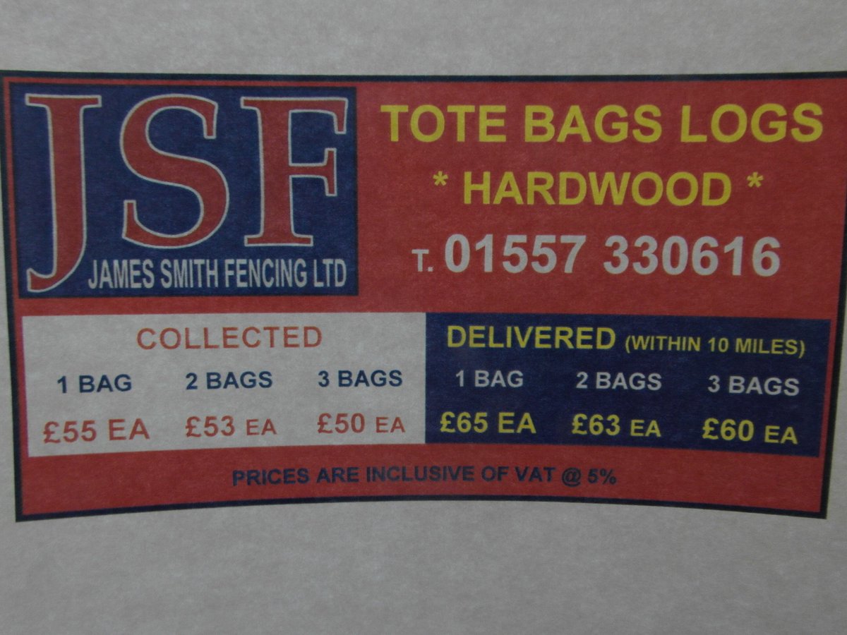 jsmithfencing's tweet image. Don't miss this deal on our hardwood logs!!