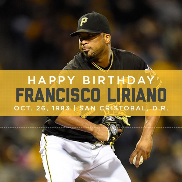 \"  Happy Birthday Francisco Liriano! Remessage to wish Frankie a Happy Birthday! \" 