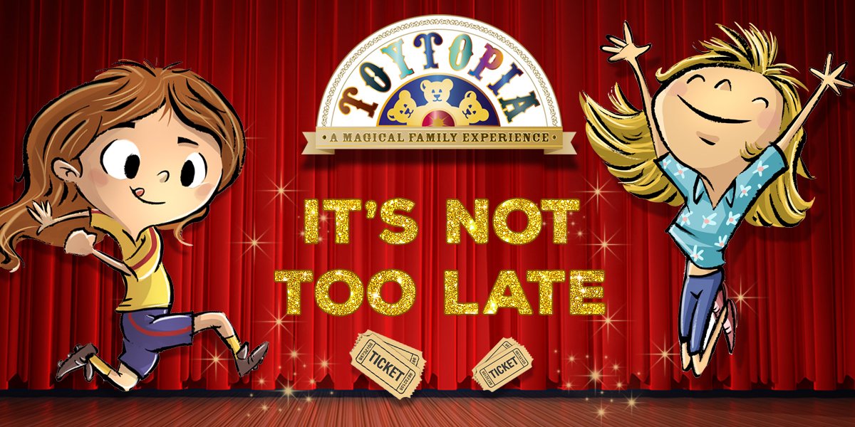 ToytopiaWorld's tweet photo. 6 hours left &amp; 87,000 square feet of fun! Toytopia final afternoon tickets reduced to £15! GO GO GO GO GO #Toytopia https://t.co/Y14iIJmjw9