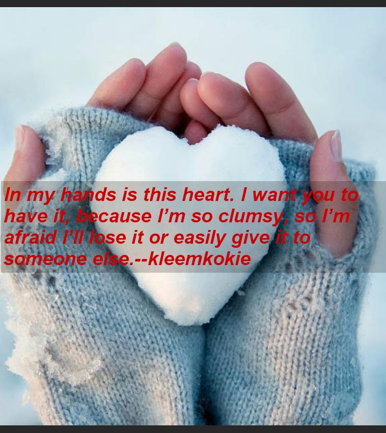 CreativityWords's tweet photo. #afraid #clumsy #CuteLove #easily HeartQuote #lost #LoveQuotes #GiveIt #offering #someone https://t.co/fFjRL3lP39