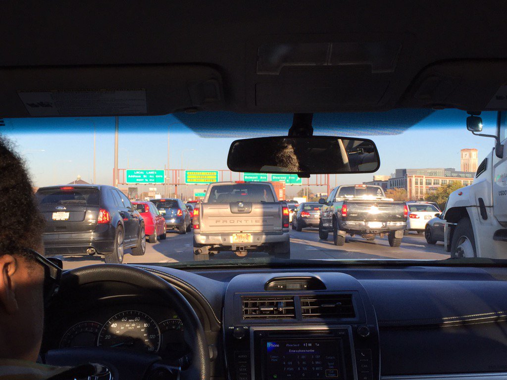 VickyEvansTV's tweet image. Chicago Traffic Report: Traffic sucks! Heading to ORD. See you all tomorrow!