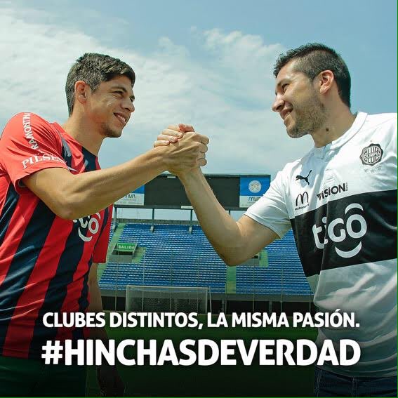 Que este Clásico sea una fiesta del #fútbolparaguayo con #HINCHASDEVERDAD!! ⚽️
