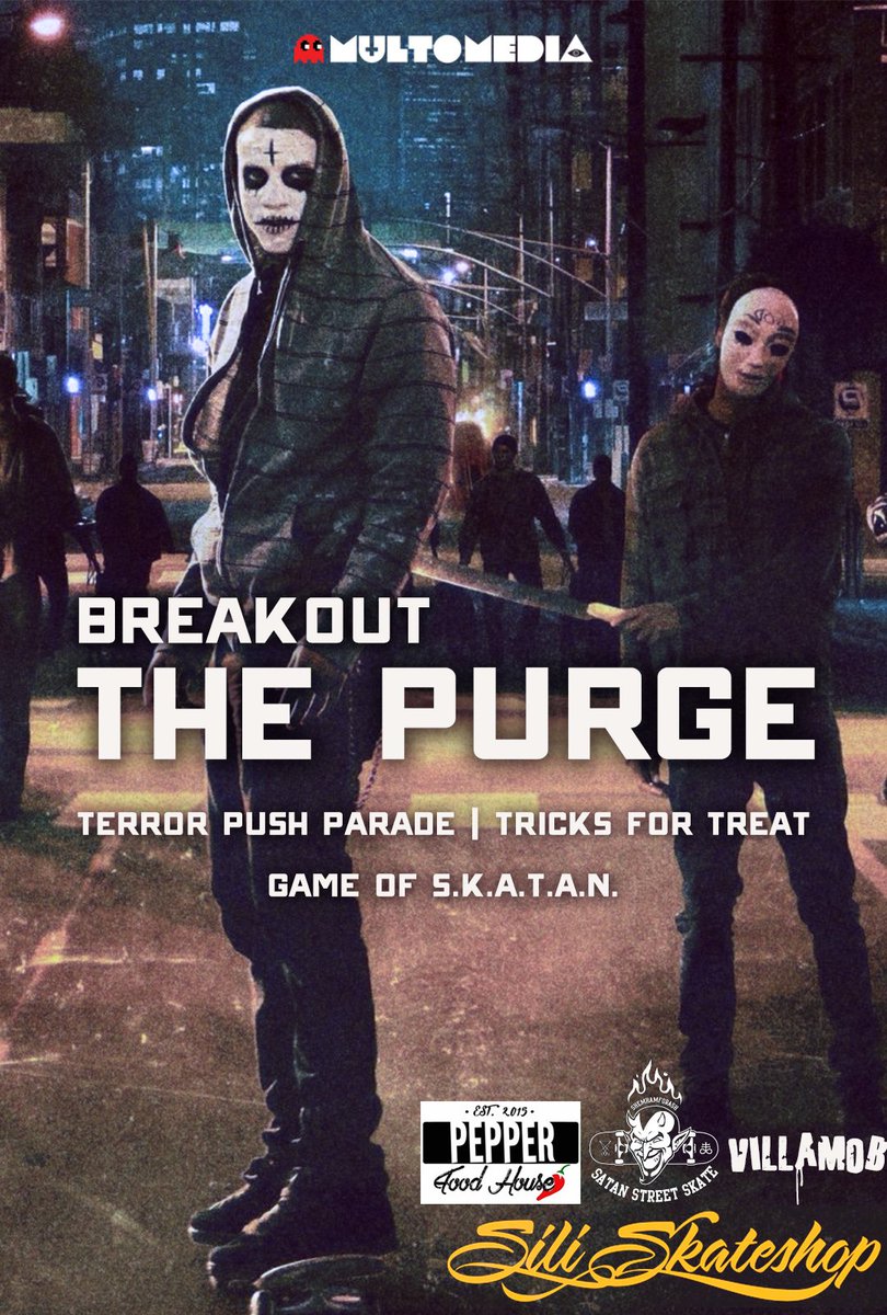 persiouxxx's tweet photo. THIS SATURDAY!!! #ThePurge #CalambaSkateboarding #multomedia https://t.co/4lIrkLpVMy