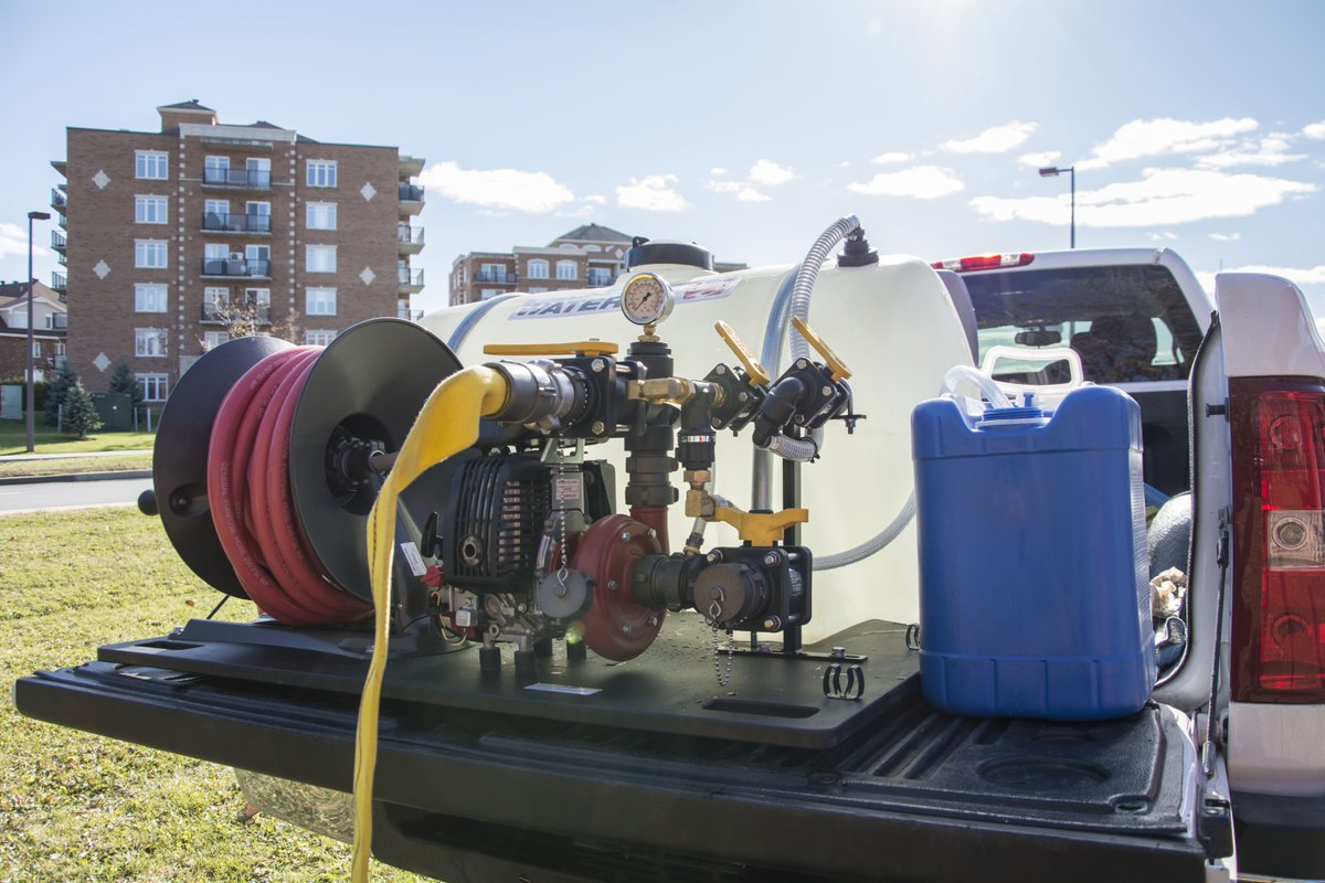WATERAX's tweet photo. The RANCHER skid unit with Scotty Foam #skidunit #WATERAX #scottyfoam https://t.co/r5QlCBc8JL