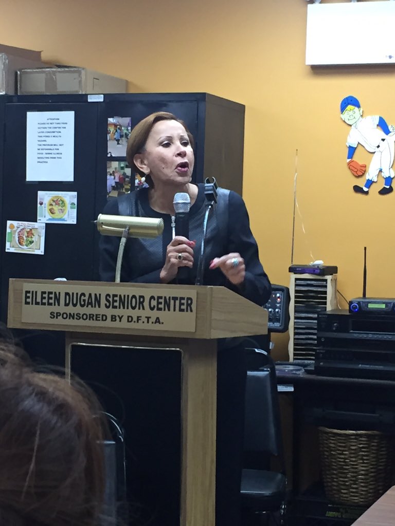 INDBrooklyn's tweet photo. Honoring Joan Millman this morning with @JoAnneSimonBK52 @scottmstringer @NydiaVelazquez @DanielSquadron #52AD https://t.co/X5NqksRomc