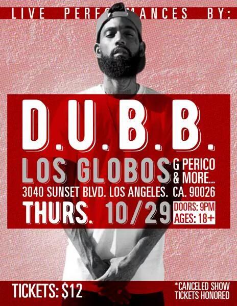 AirwayMusik's tweet photo. This Thursday I'll be performing at @itzDubb show at Los Globos 11pm. Shout out @WeBookBands for the opportunity https://t.co/EMm0PYz3vX