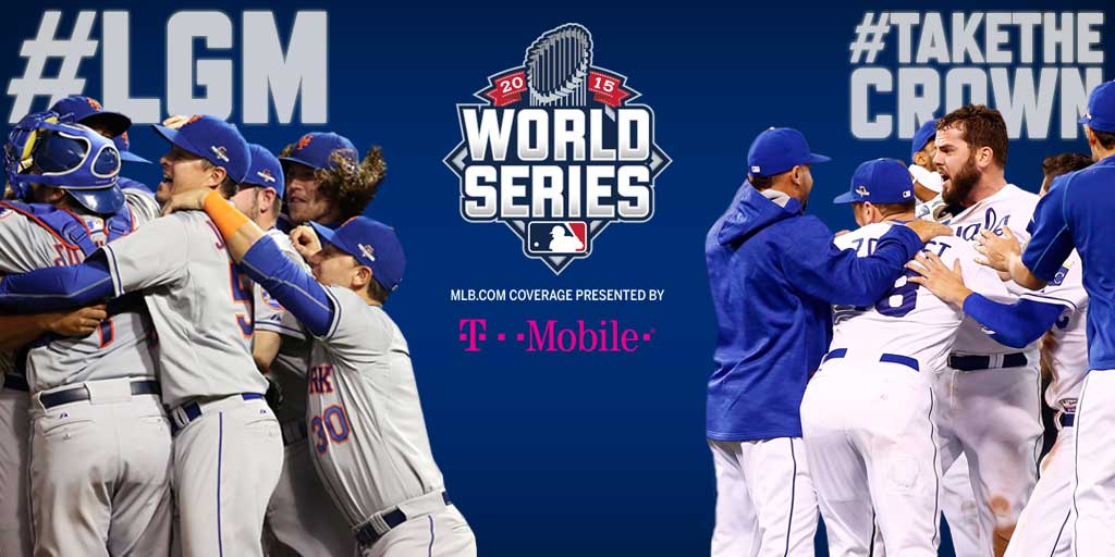 MLB's tweet photo. Get PUMPED. Game 1 is only a day away.

#WorldSeries coverage presented by @TMobile: https://t.co/5P08aG1vjZ https://t.co/8yJ621vyto
