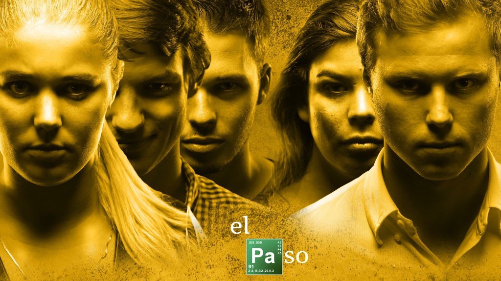 LouisOrlians's tweet photo. LET THE GAMES BEGIN!! @ThomasMoreBE goes #BreakingBad. this is the kick ass BreakingBad photo of our #pitch group https://t.co/UU2M8Cs6UO