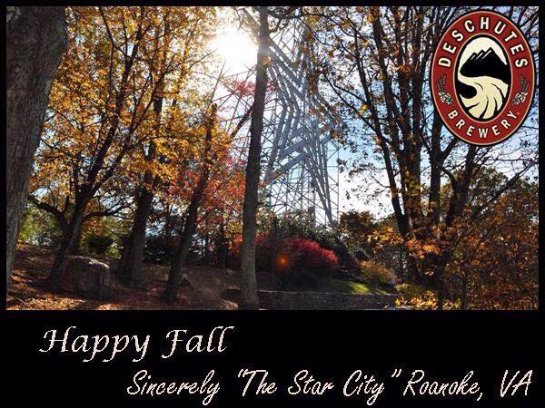 Happy Fall! #Deschutes2Rke #Roanoke #roanokeVA #SWVA