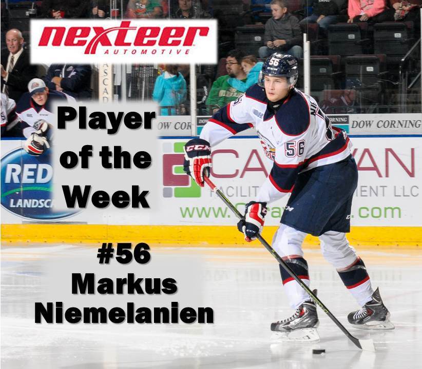 This week's <a href="/Nexteer/">Nexteer Automotive</a> Player of the Week is Spirit Rookie @niemelaine, Nemo recorded 4 points along with a +3 rating.
