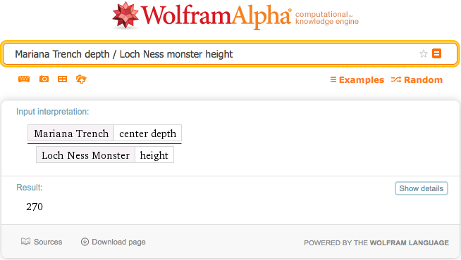 Sea monsters don't get enough attention these days.
(Gold star to whoever gets the catch!)
wolfr.am/1S6FCHa