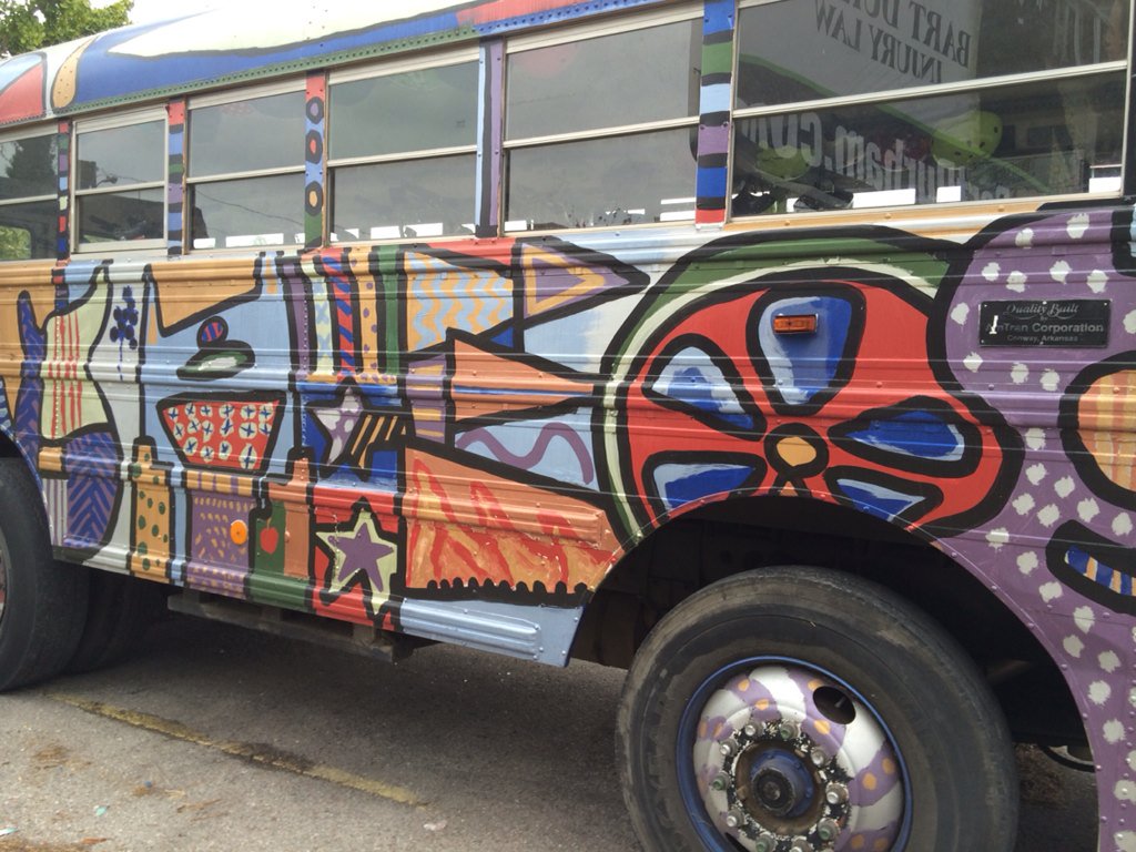 Saw this totally funky 70's restored school bus while in Nashville... inspired to stop dreaming and start working