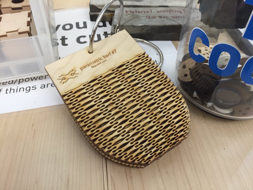 LaserCutterCafe's tweet photo. Parametric kerfs are happening https://t.co/KMf1ldvuPC