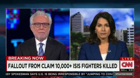 RussiaInsider's tweet photo. Congresswoman Tells the Truth About Syria on CNN (Video) https://t.co/dzlArouKmT https://t.co/wwTY3YFPyW