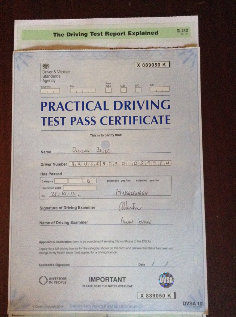 DuncanBruce8's tweet photo. Better late than never #OneMinor 🚗 https://t.co/5gQjcwlc9n