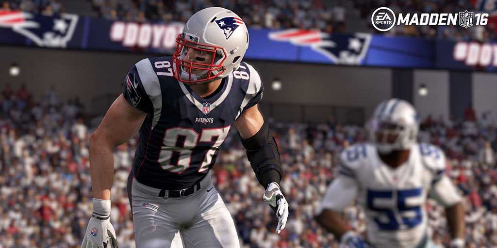 Patriots's tweet photo. We're giving away a copy of @EAMaddenNFL 16! RT to enter to win. #MaddenMonday

Rules: https://t.co/GzjApJLTNN https://t.co/k5jW7Z7Bul
