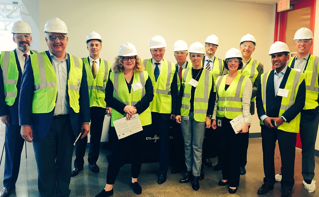 The hard hat tours have officially started <a href="/JNJInnovation/">Johnson & Johnson Innovation</a> #JLABS <a href="/TXMedCenter/">Texas Medical Center</a> #JLABSTMC
