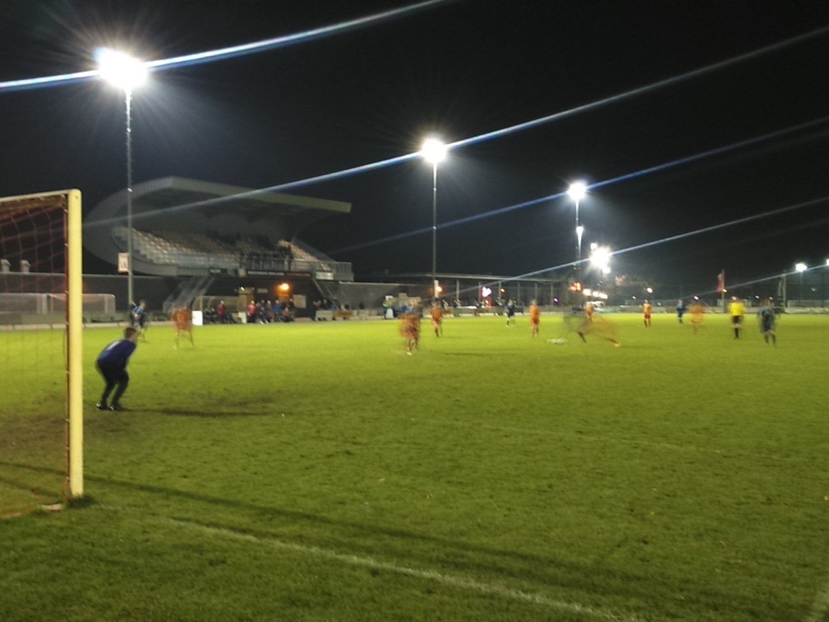 Ryde Saints' match <a href="/vvdbs/">v.v. DBS</a> is underway. Matty Champion striking early for the visitors. #UTRS 0-1