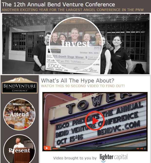 BendVenture's tweet photo. All of the #BVC2015 action in one post! Check it out, and share with us your favorite part! https://t.co/dEGRp9ltLJ https://t.co/wkChlDhdtY