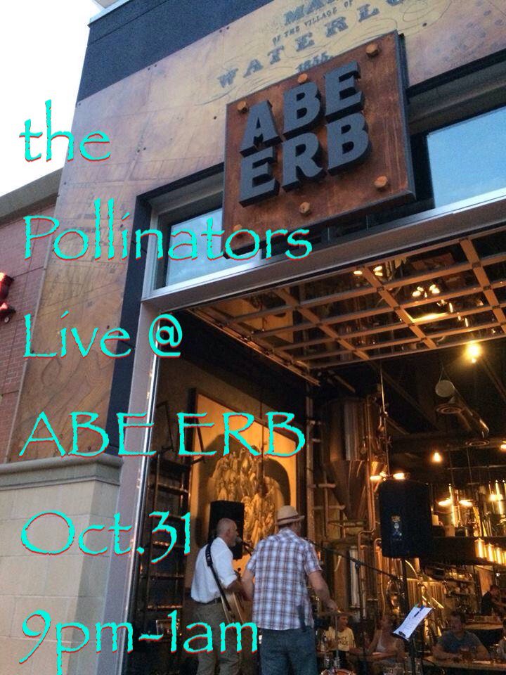 ThePollinators's tweet image. Playing @abe_erb this Saturday in uptown Waterloo! Craft beer, culinary delights and Amazing waitstaff, be there!