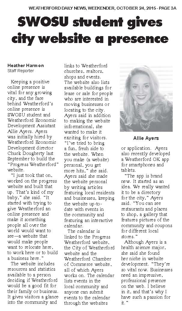 City of Weatherford tweet media