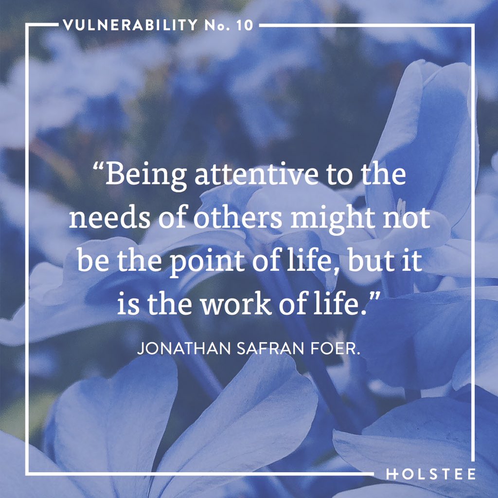 You only have to look around you to see someone who needs your help. #vulnerability #mindfulmatter #quote #QOTD