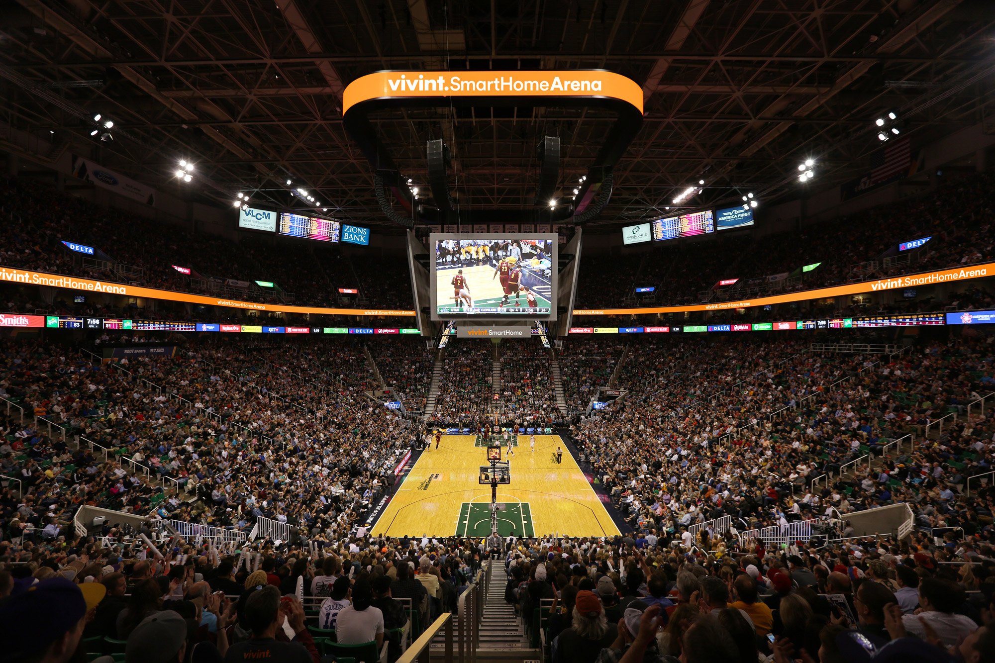 Utah Jazz on Twitter: "Follow Vivint Smart Home Arena TW ...