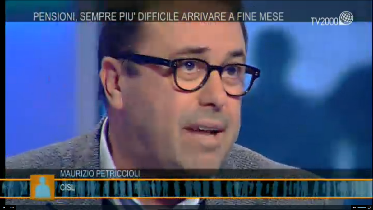 siamonoitv2000's tweet photo. "Cambiare sistema contributivo.Non si può lavorare nei cantieri fino a 70 anni" Maurizio Petriccioli @CislNazionale https://t.co/iqDhje2lNg