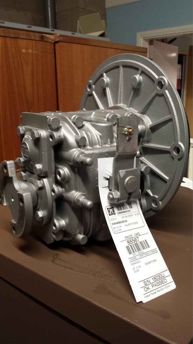 DiamondDiesels's tweet photo. For sale, 1 x Herth ZF10M marine mechanical gearbox to clear 2.05:1 ratio with drive plate £250.00. https://t.co/hXl8wgvaRe