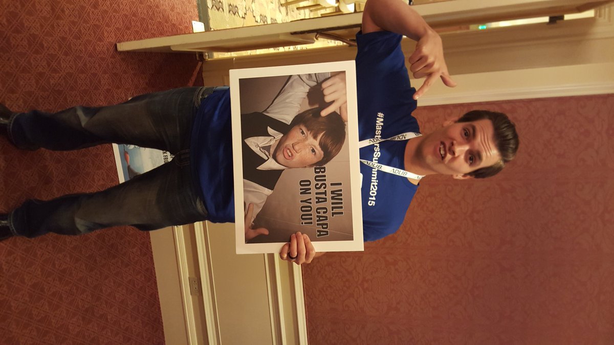 MCMasterControl's tweet photo. This #CAPA meme was a crowd favorite at the #MastersSummit2015. RT if you want the original file sent your way. https://t.co/OMCaZTOjme