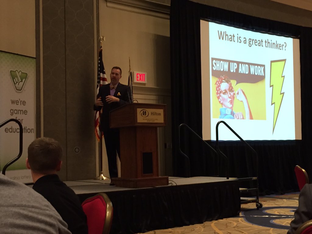 kirsten_m's tweet image. Research shows big innovations are cognitive steps not leaps - work behind the scenes #vagifted2015