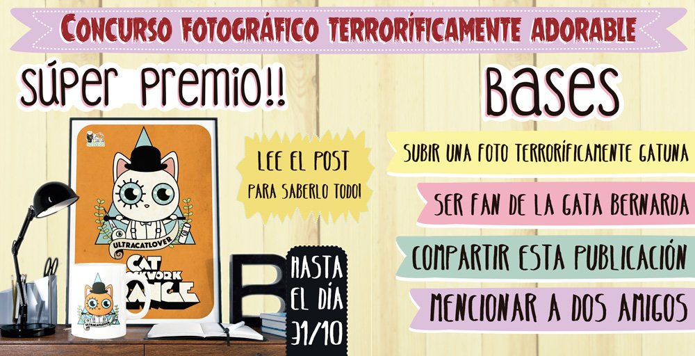 LaGataBernarda's tweet photo. ¿Quieres ganar una lámina y una taza de "Cat Clockwork Orange? Participa en nuestro concurso fotográfico en FB! https://t.co/7oIiTedtgD