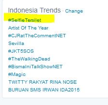 OfficialRCTI's tweet photo. Ikut Foto Selfie Sambil Nonton #SiletAwards2015RCTI ,pakai Hashtag #SelfieTersilet dan #SiletAwards2015RCTI ya Sob https://t.co/mxQW85t7Bz